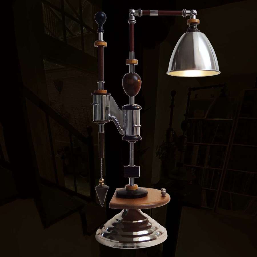 Bespoke unique lamp - Charg&eacute; D&rsquo;Affaires - by Gilles Bourlet Dartmouth