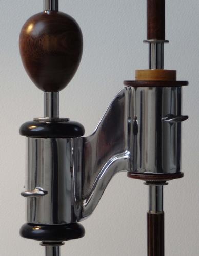 Bespoke unique lamp - Chargé D’Affaires - by Gilles Bourlet Dartmouth
