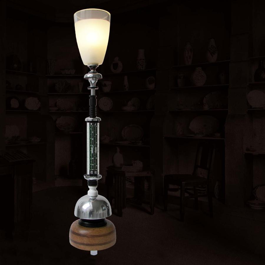 Collectible unique lamp - Cirrocumulus - by Gilles Bourlet Dartmouth