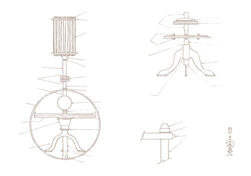 Unique lamp design - Cognition - by Gilles Bourlet Dartmouth