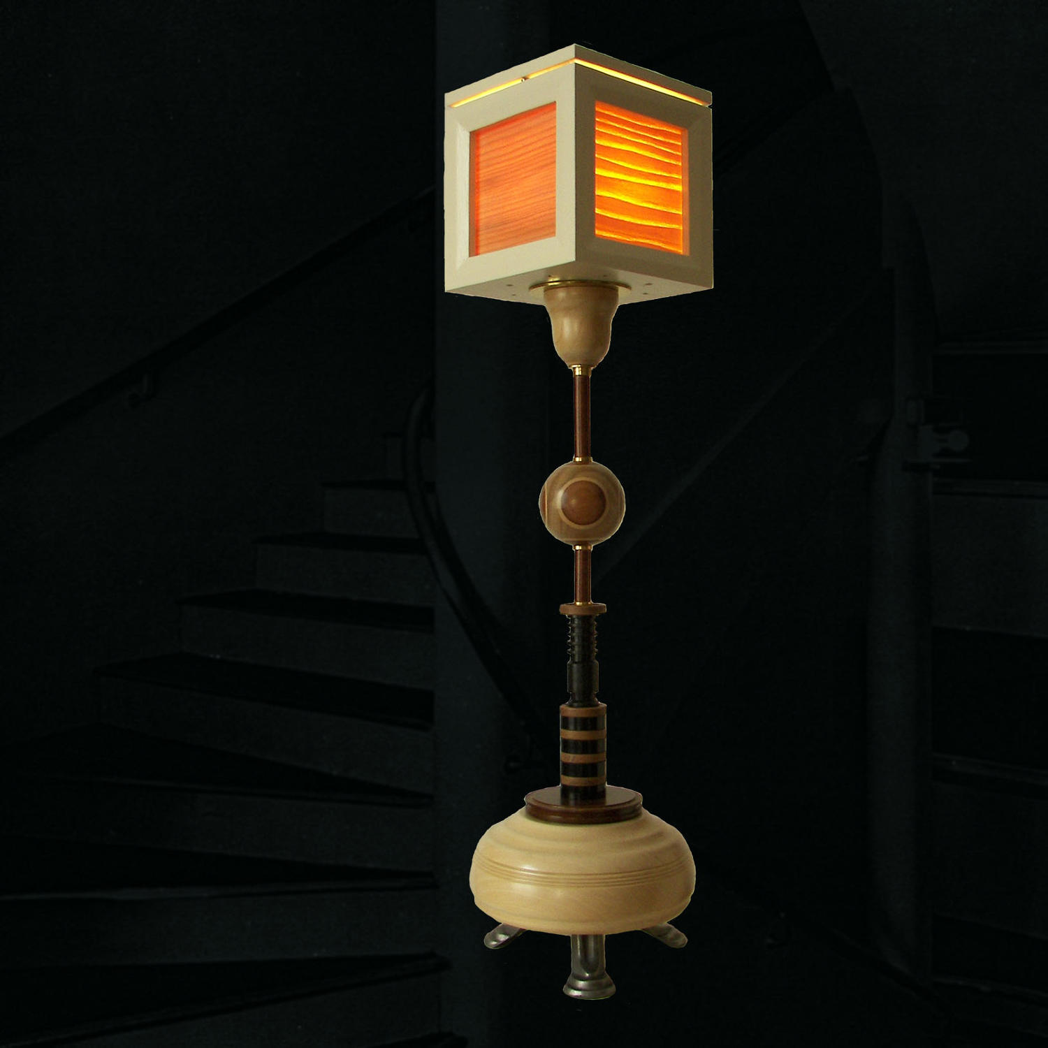 Unique lamp - Demi Monde - by Gilles Bourlet Foss Street Dartmouth