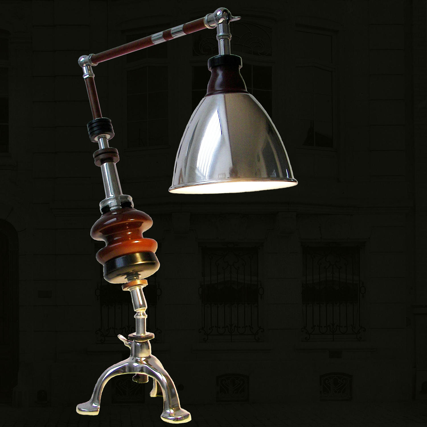 Unique sculptural lamp - Dissonance - by Gilles Bourlet Dartmouth