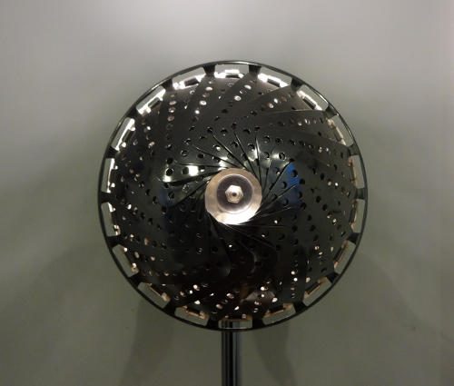 Bespoke unique lamp - Film Noir - by Gilles Bourlet Dartmouth