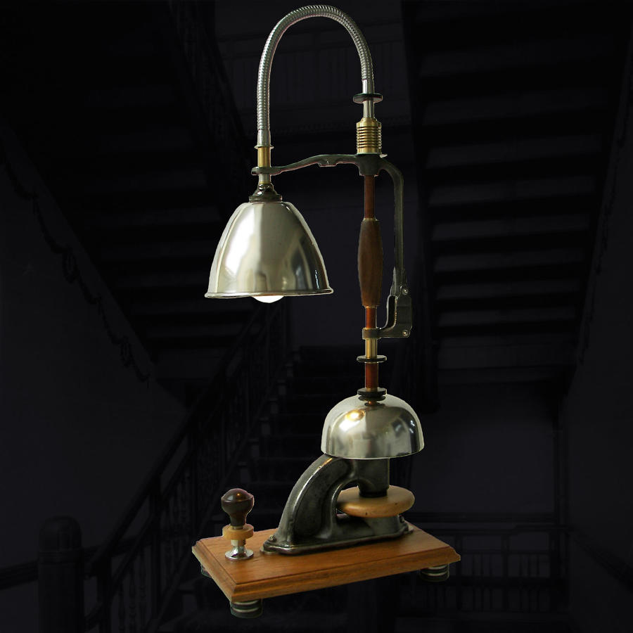 Unique lamp design - Fin De Siècle - by Gilles Bourlet Dartmouth