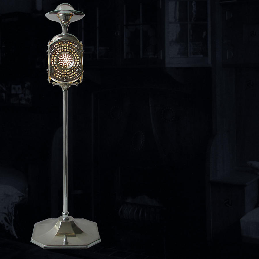 Unique artist-designed lamp - Force Majeure - by Gilles Bourlet