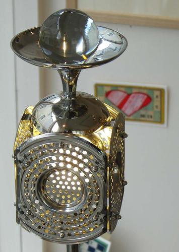 Unique artist-designed lamp - Force Majeure - by Gilles Bourlet