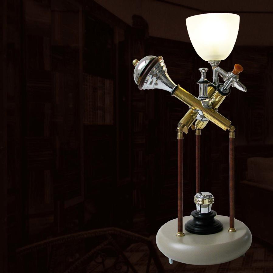 Unique lamp - Haute Couture - by Gilles Bourlet Foss Street Dartmouth