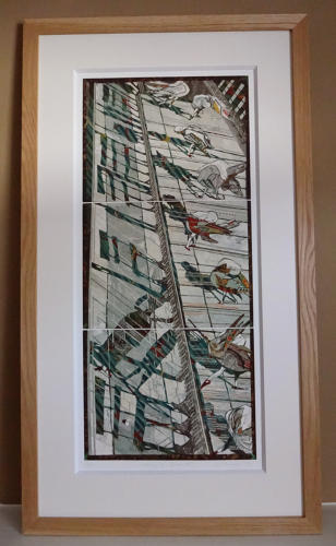 Late pm Kingswear station Devon giclée art print by Lys Flowerday - MEMORY OF A BASSOONIST