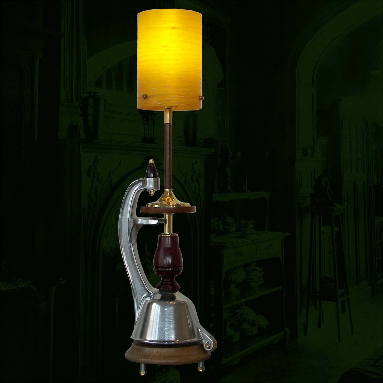 Unique artist-designed lamp - A La Mode - by Gilles Bourlet Dartmouth