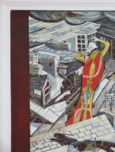 Secret Dartmouth seabird theatre giclée art print by Lys Flowerday - TURN OF THE TIDE