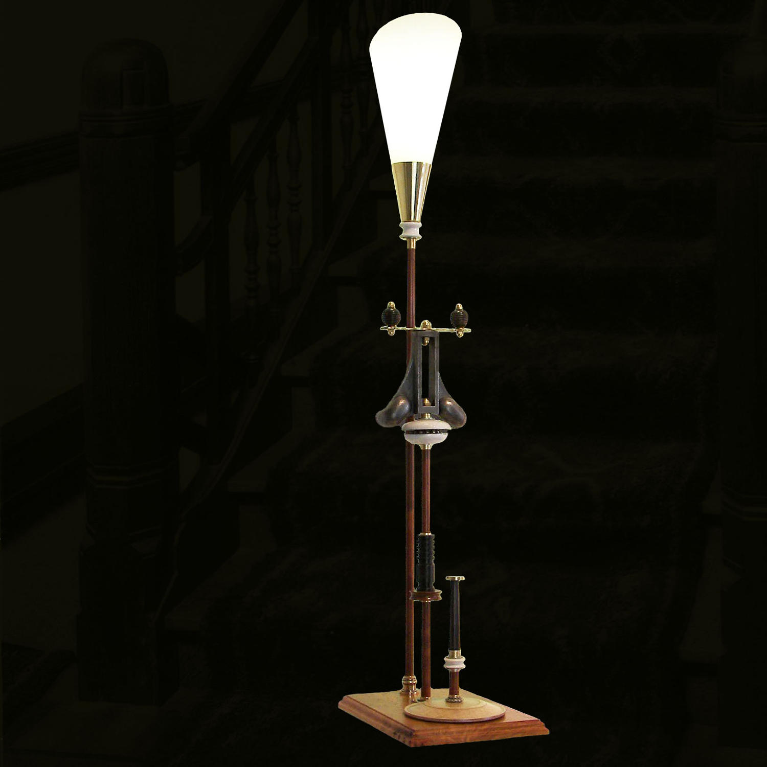 Unique artist-designed lamp - Sine Qua Non - by Gilles Bourlet