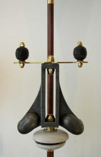 Unique artist-designed lamp - Sine Qua Non - by Gilles Bourlet