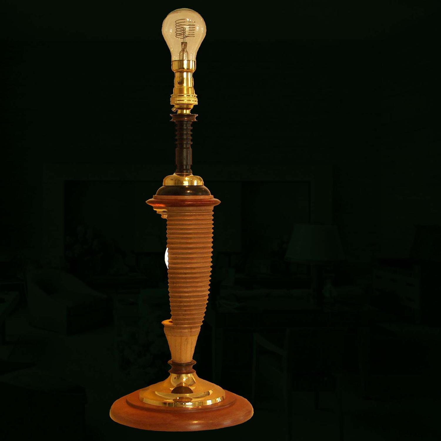 Unique lamp design - Trompe L’Oeil - by Gilles Bourlet Dartmouth