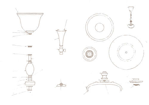 Unique artist-designed lamp - Variazioni II - by Gilles Bourlet