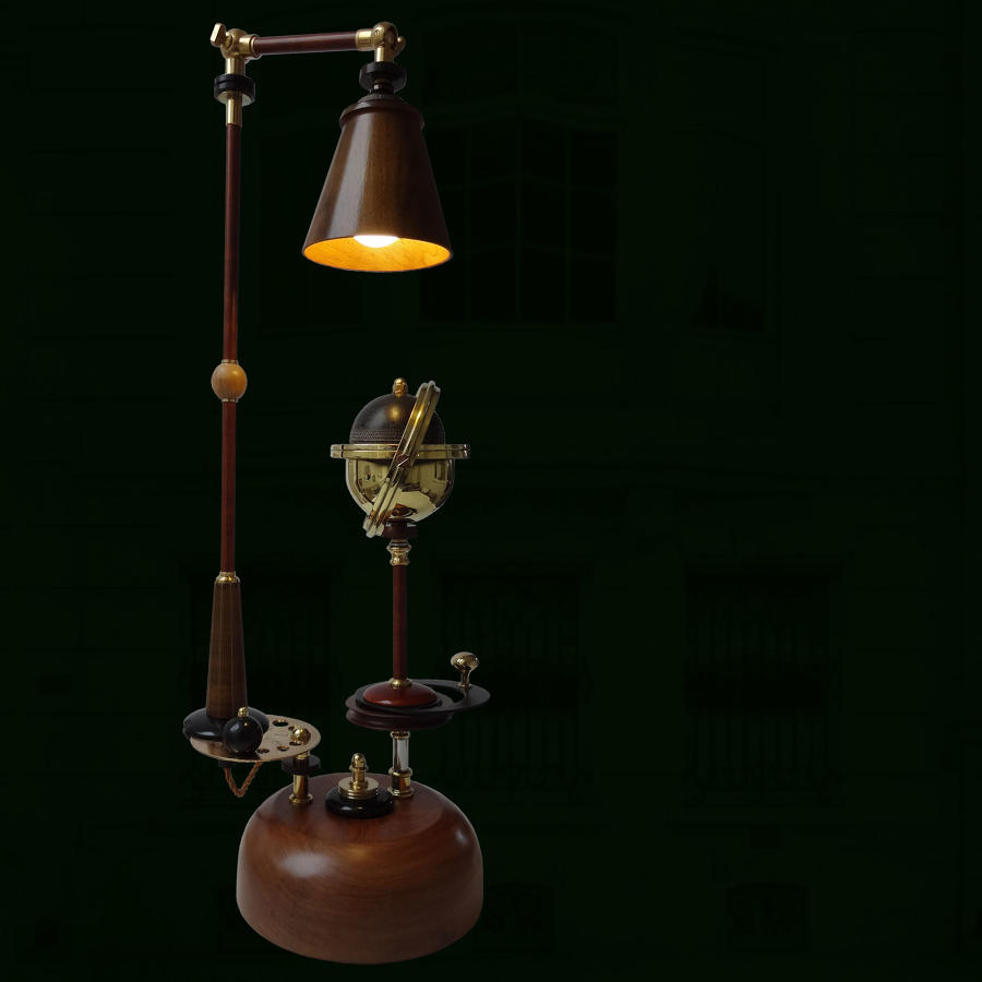 Unique lamp design - En Suite - by Gilles Bourlet Dartmouth