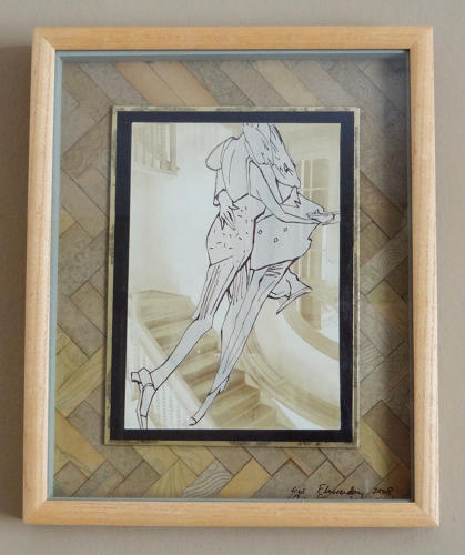 Studio Dix Neuf Foss Street Dartmouth original work  by Lys Flowerday - TANGUERROTYPE IV