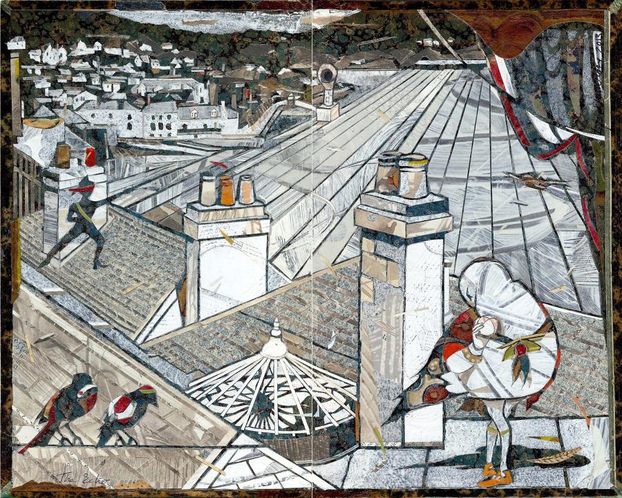 Foss Street independents Dartmouth idiosyncratic original art by Lys Flowerday - THE ECHO