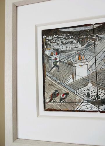 Foss Street independents Dartmouth idiosyncratic original art by Lys Flowerday - THE ECHO