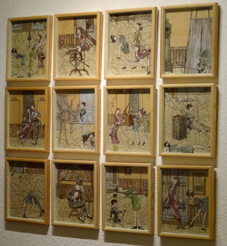 Gallery Foss St Dartmouth artwork by Lys Flowerday - TRIQUETRAQUE ENTRER DANS LES COINS