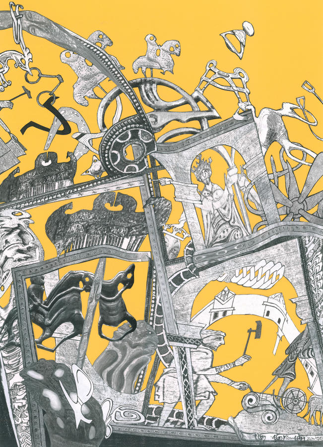 Illustration for Norwich Castle Museum & Art Gallery by Lys Flowerday - AGE OF REASON
