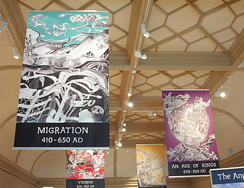 Illustration for Norfolk Museums & Archaeology Service by Lys Flowerday - MIGRATION