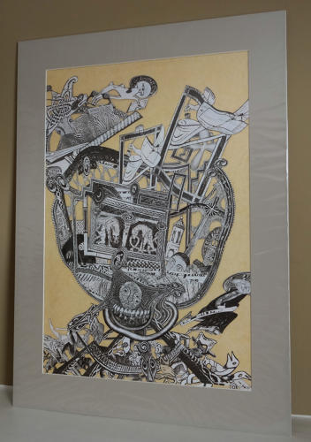 Illustration for Norfolk Museums & Archaeology Service by Lys Flowerday - AGE OF KINGS