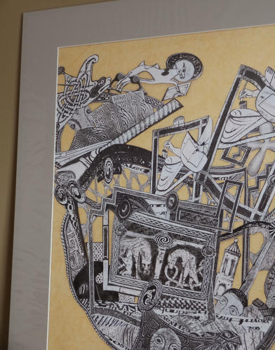 Illustration for Norfolk Museums & Archaeology Service by Lys Flowerday - AGE OF KINGS