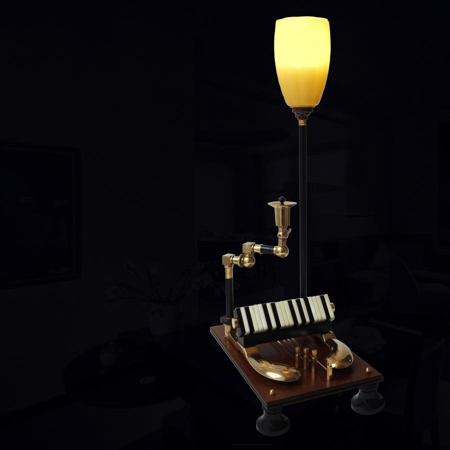 Unique lamp design - Joie De Vivre - by Gilles Bourlet Dartmouth