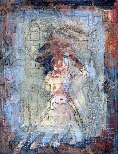 Artist studio gallery argentine tango art milonga art by Lys Flowerday - CURIOUS WITHIN