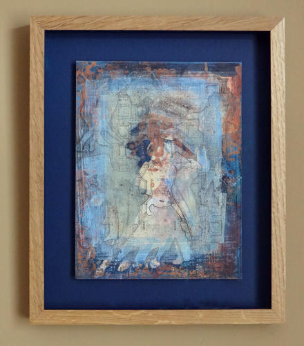 Artist studio gallery argentine tango art milonga art by Lys Flowerday - CURIOUS WITHIN