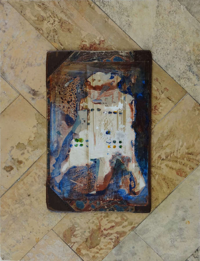 Mixed media original artwork inspired by Dance Theatre by Lys Flowerday - SCENE CHANGE