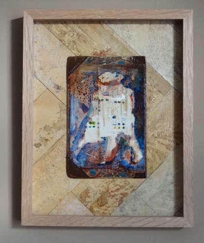 Mixed media original artwork inspired by Dance Theatre by Lys Flowerday - SCENE CHANGE