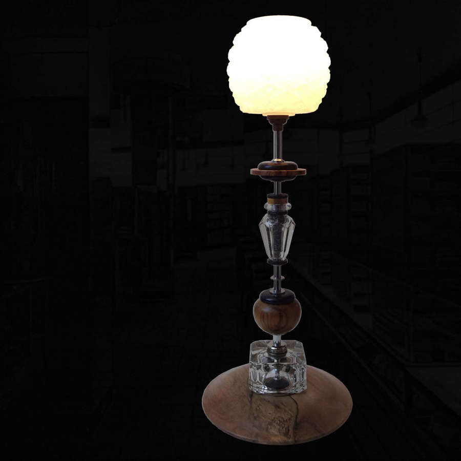 Bespoke unique lamp - Persienne - by Gilles Bourlet Dartmouth