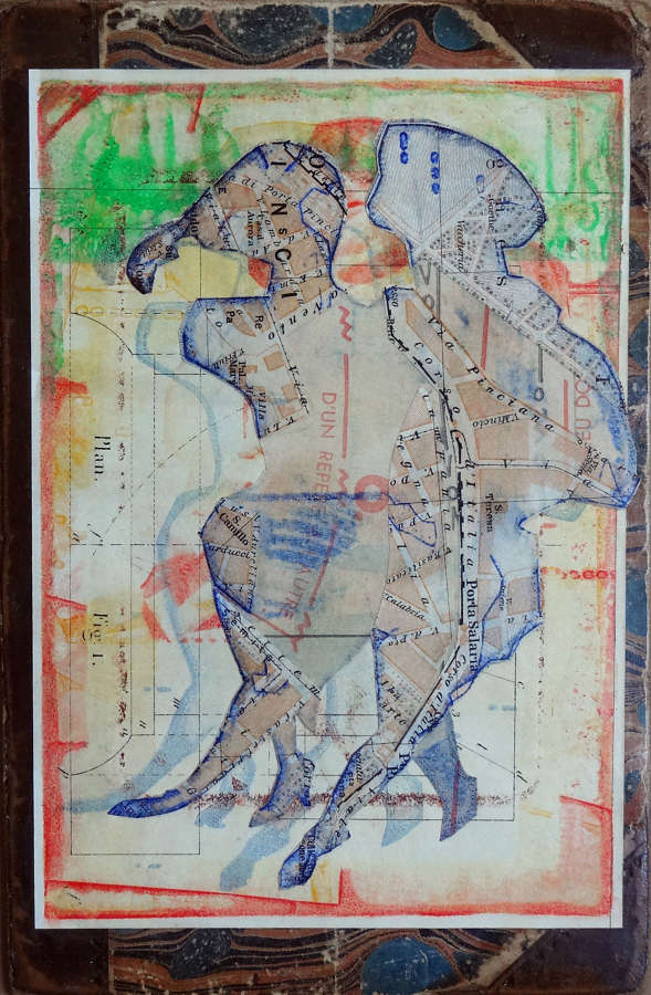 Original artwork picture inspired by milonga venezia by Lys Flowerday - CLICKETY CLACK