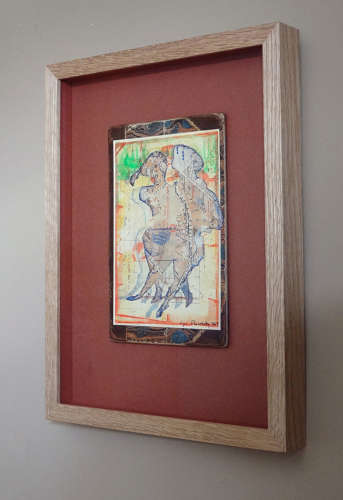 Original artwork picture inspired by milonga venezia by Lys Flowerday - CLICKETY CLACK