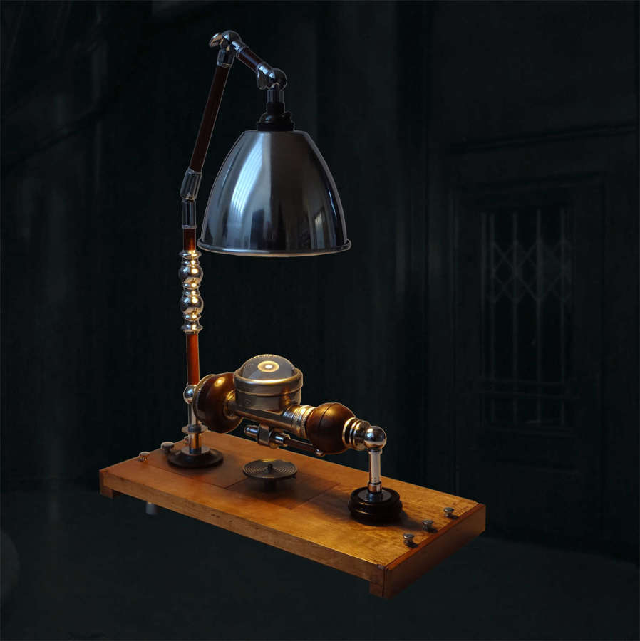 Bespoke unique lamp - Atmosphere - by Gilles Bourlet Dartmouth