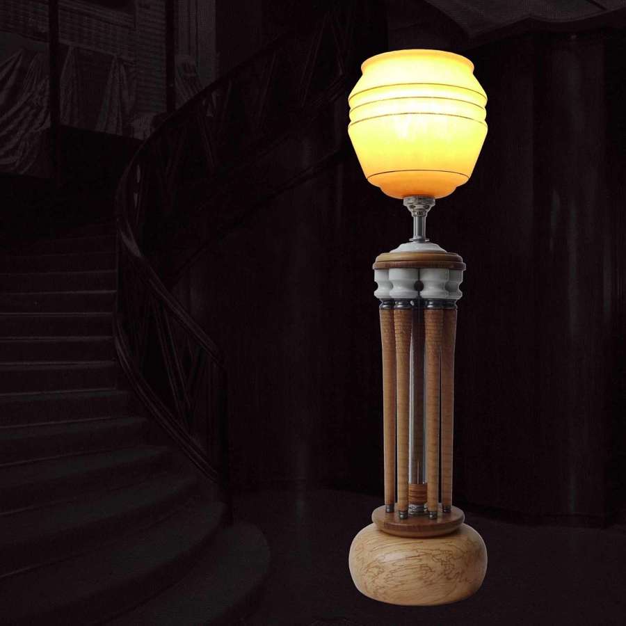 Collectible unique lamp - Fascination - by Gilles Bourlet Dartmouth