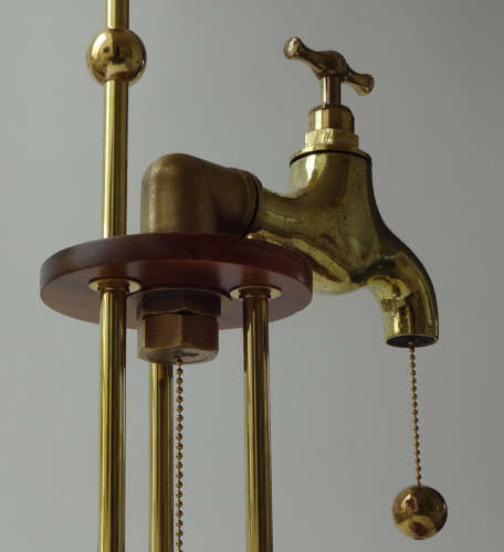 Bespoke unique lamp - Decrescendo - by Gilles Bourlet Dartmouth