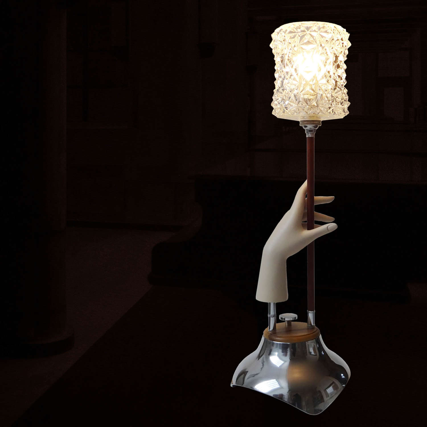 Collectible unique lamp - Repertoire - by Gilles Bourlet Dartmouth