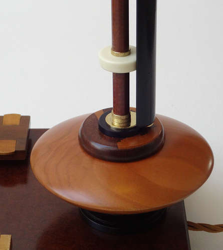 Collectible unique lamp - Apostrophe - by Gilles Bourlet Dartmouth