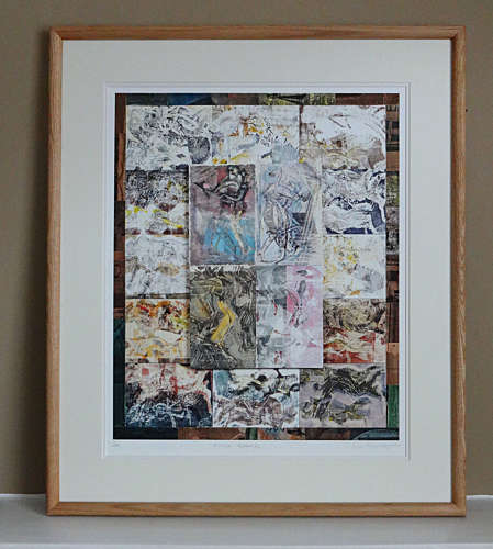 Figures dancing tango milonguero giclée art print by Lys Flowerday - WIRELESS ANCHORAGE