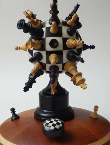 Unique artist-designed lamp - Tempo - by Gilles Bourlet Dartmouth