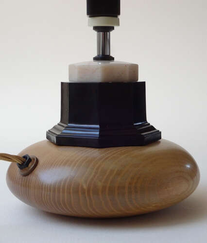 Unique sculptural lamp - Secret - by Gilles Bourlet Dartmouth
