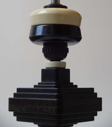 Unique sculptural lamp - Secret - by Gilles Bourlet Dartmouth